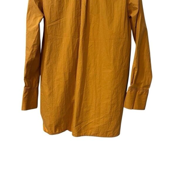 Mijeong Park mustard yellow tunic button up Medium - Picture 10 of 11